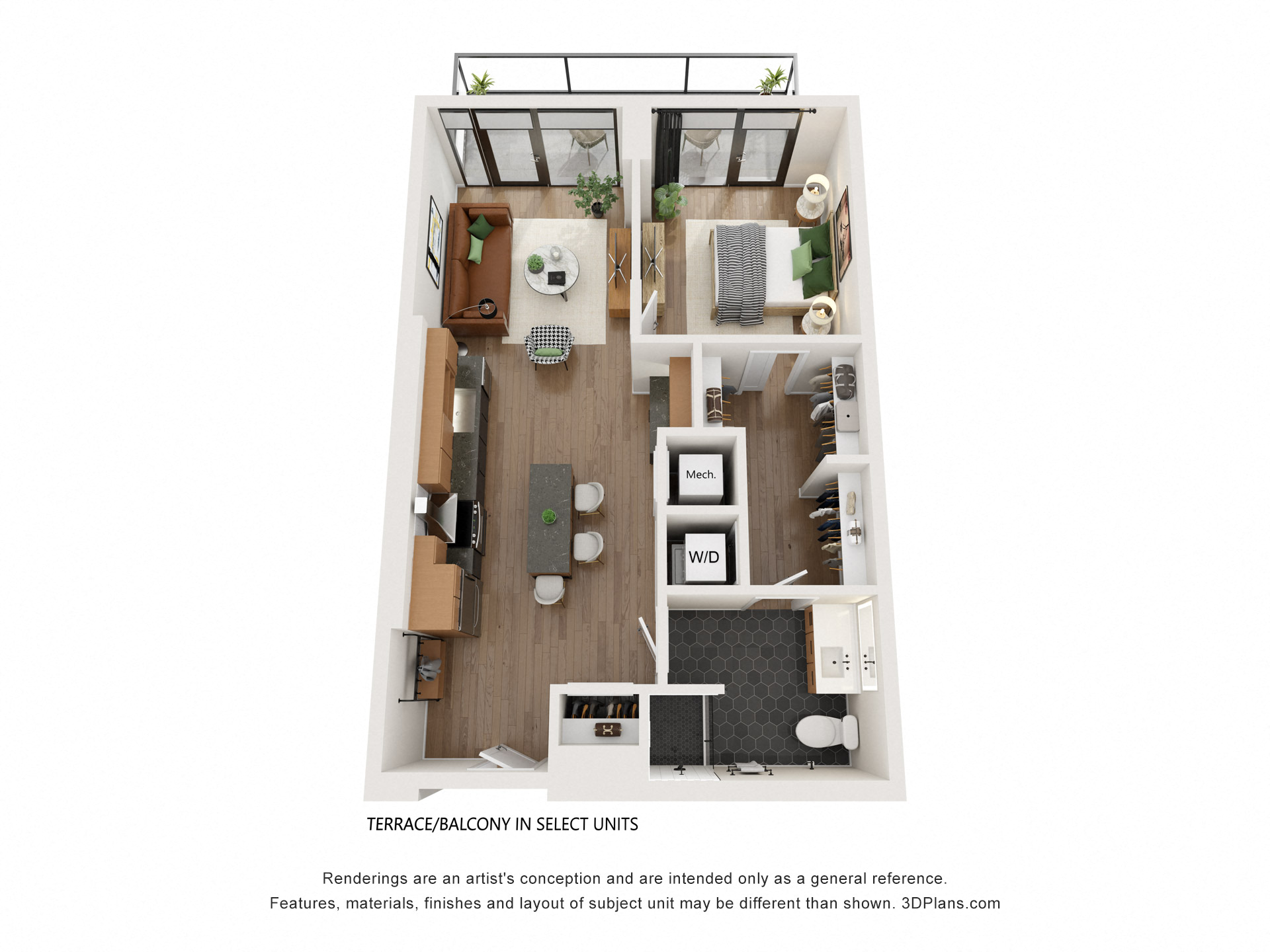 A5.1 floor plan